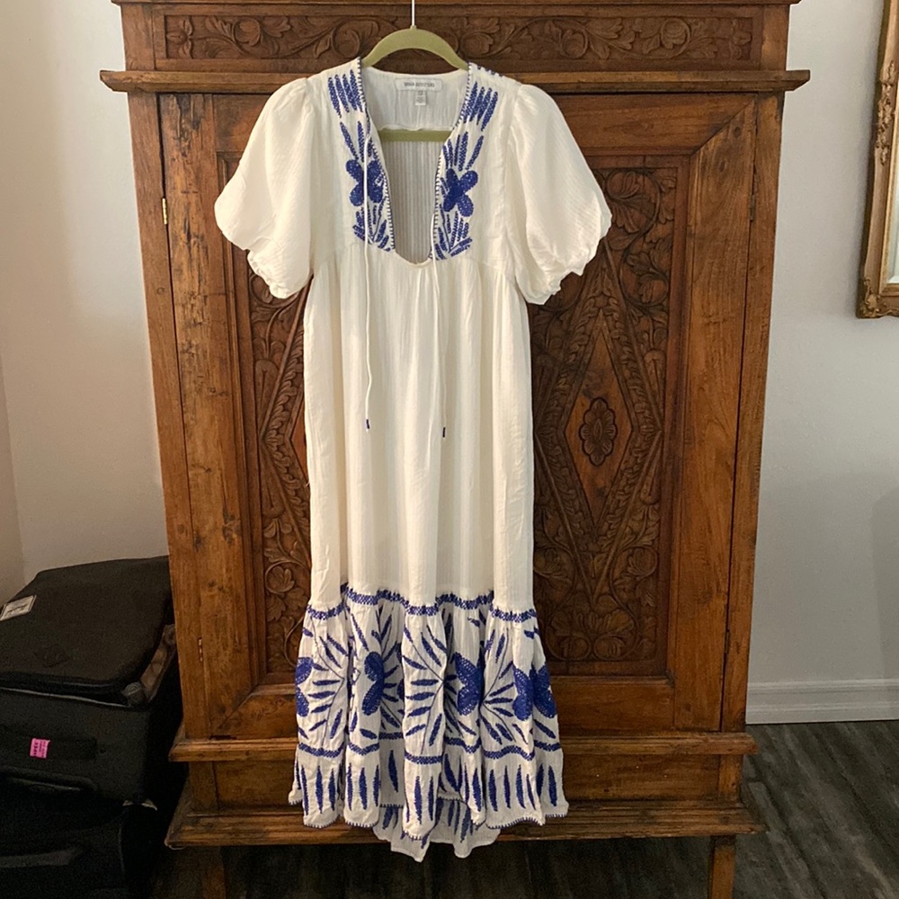Urban outfitters embroidered dress
